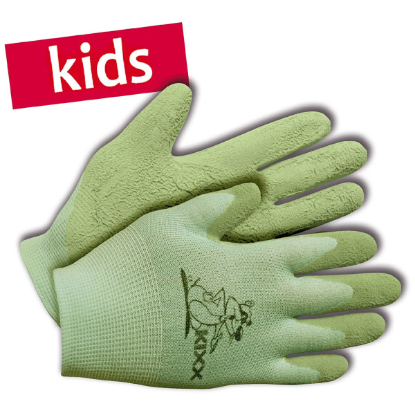 Kixx Kinder- Gartenhandschuh grün