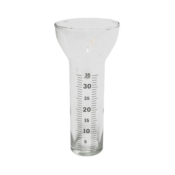 Regenmesser- Ersatzglas 4,5cm