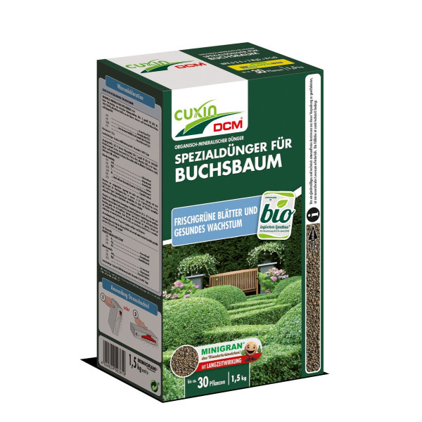 CUXIN DCM Buchsbaum-D&uuml;nger 1,5 kg