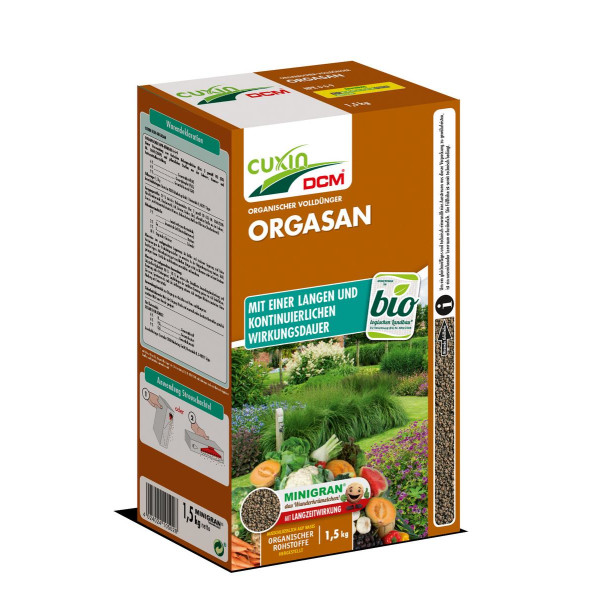 CUXIN DCM Orgasan organischer Volld&uuml;nger 1,5 kg