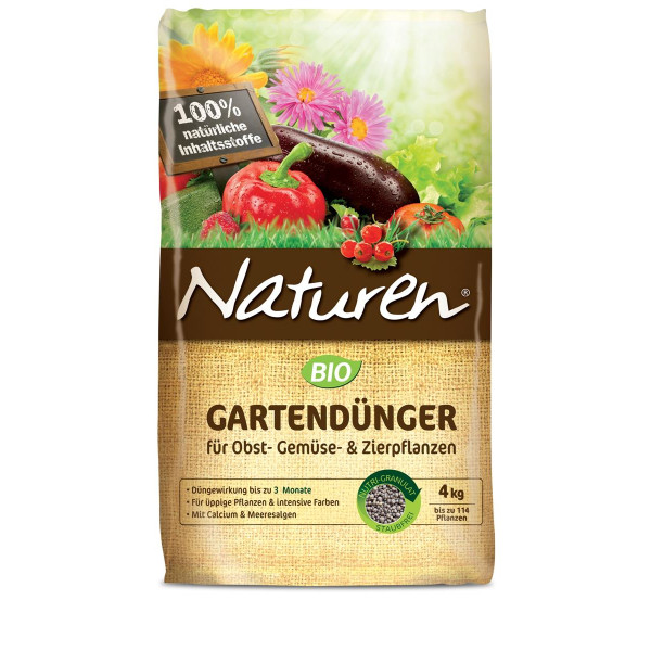 Naturen Bio Gartend&uuml;nger 4kg
