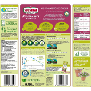 Naturen Organics Obst + Gem&uuml;se D&uuml;nger 750g